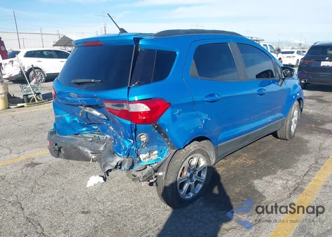 2018 Ford Ecosport Se z USA, uszkodzony, nr VIN MAJ3P1TE1JC249757